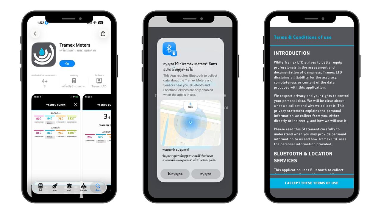 Tramex Meters App-001